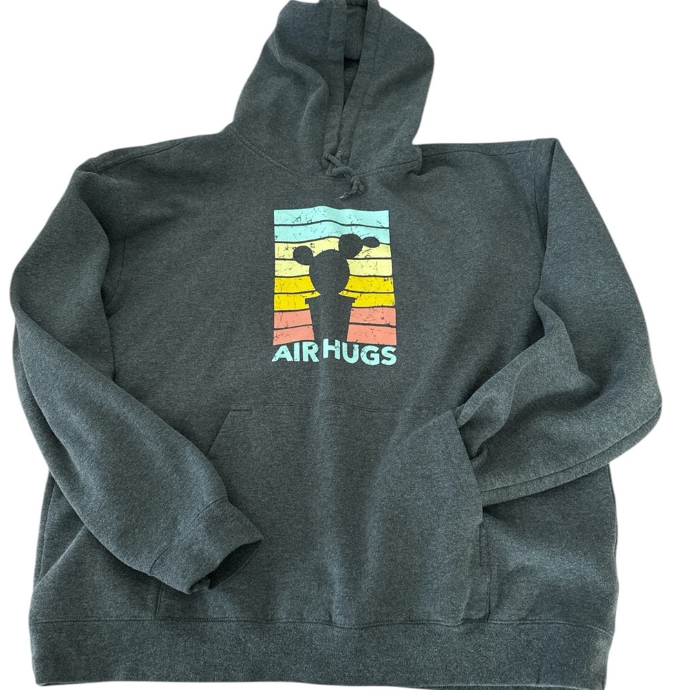 2x EUC Air Hugs Hoodie - Gray